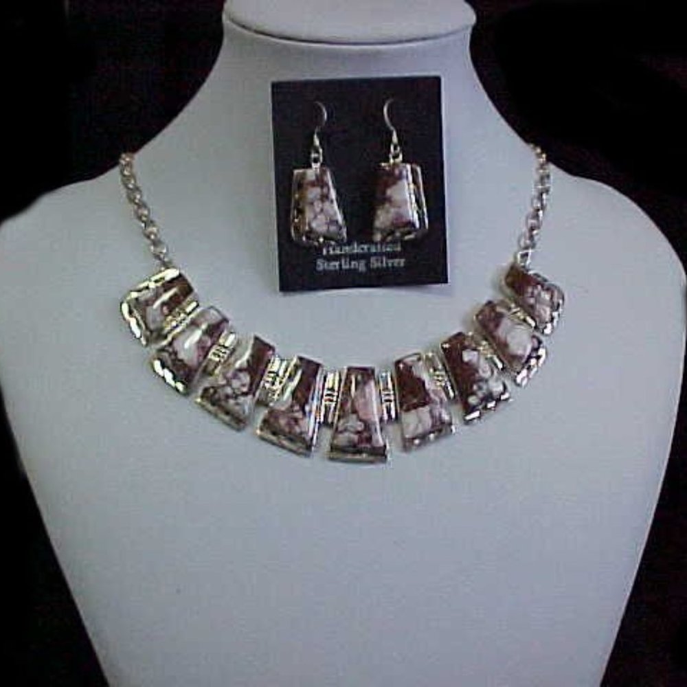 Wild Horse Turquoise Necklace & Earring Set